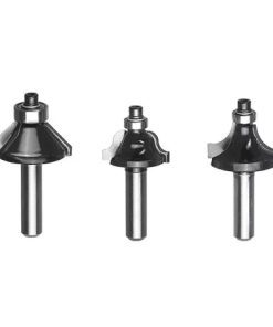 Set de 3 fresas moldura para fresadora KWB