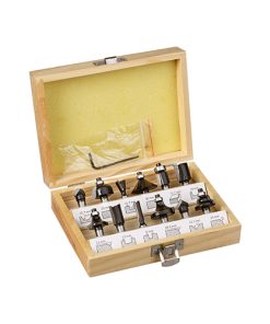 Kit fresas x 12 unidp/router 8mm KWB