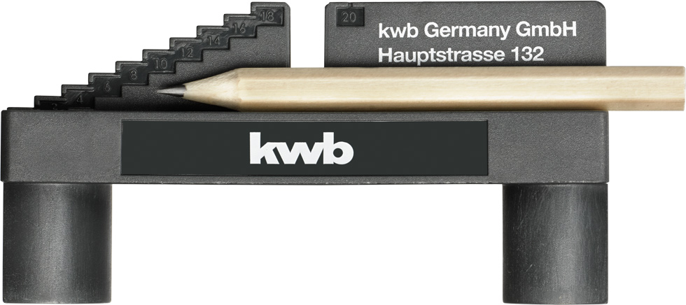 Marcador de centrado cargador usb KWB