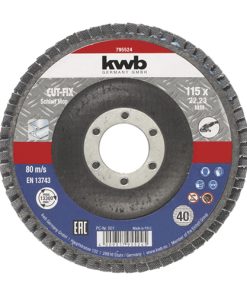 Disco abrasivo 115mm Cut-Fix gr60 circonio KWB