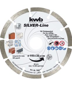 Disco segmentado 115mm KWB