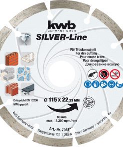 Disco de corte de Diamante Turbo 230mm KWB