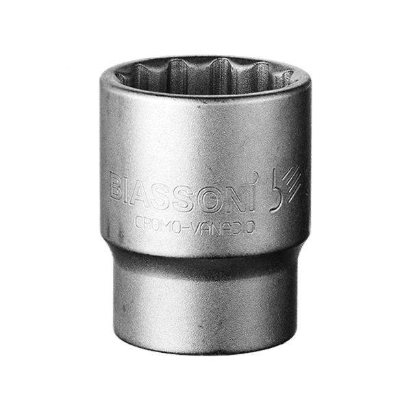 Bocallave de 1/2 x 19mm estriado Biassoni