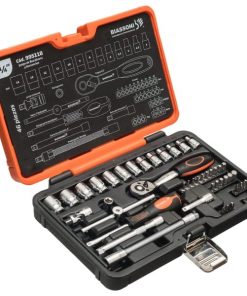 Set bocallaves profesionales 1/4 46pzs Biassoni