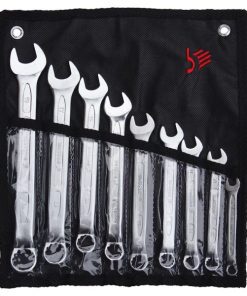 Set llave combinada mm o/enrroll 9 pz Biassonni