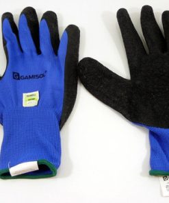 Guante G13 pol azul ba o latex rugoso vent GM